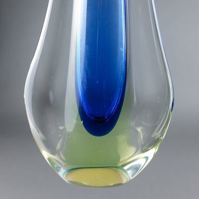 Murano Glass Vase by Flavio Poli for Seguso, 1960s-YGX-1183326