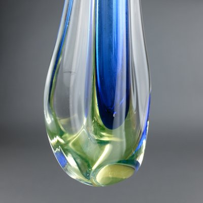 Murano Glass Vase by Flavio Poli for Seguso, 1960s-YGX-1183326