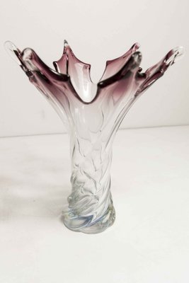 Murano Glass Vase by Fratelli Toso, 1960s-VQY-1408006