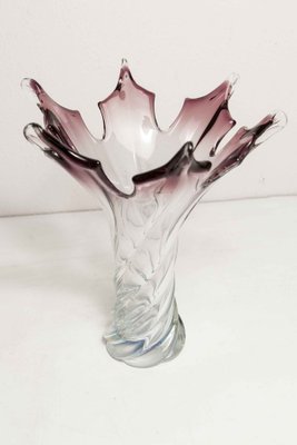 Murano Glass Vase by Fratelli Toso, 1960s-VQY-1408006