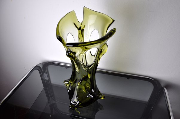 Murano Glass Vase by Gianni Seguso, Italy, 1960s-EJE-1373455