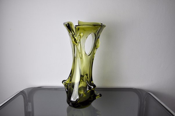 Murano Glass Vase by Gianni Seguso, Italy, 1960s-EJE-1373455