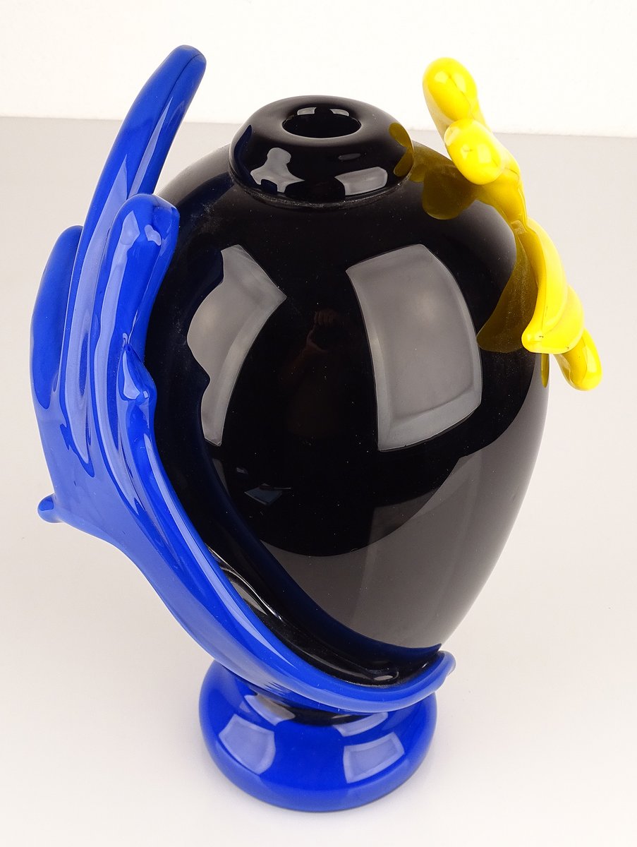 Murano Glass Vase by Riccardo Licata