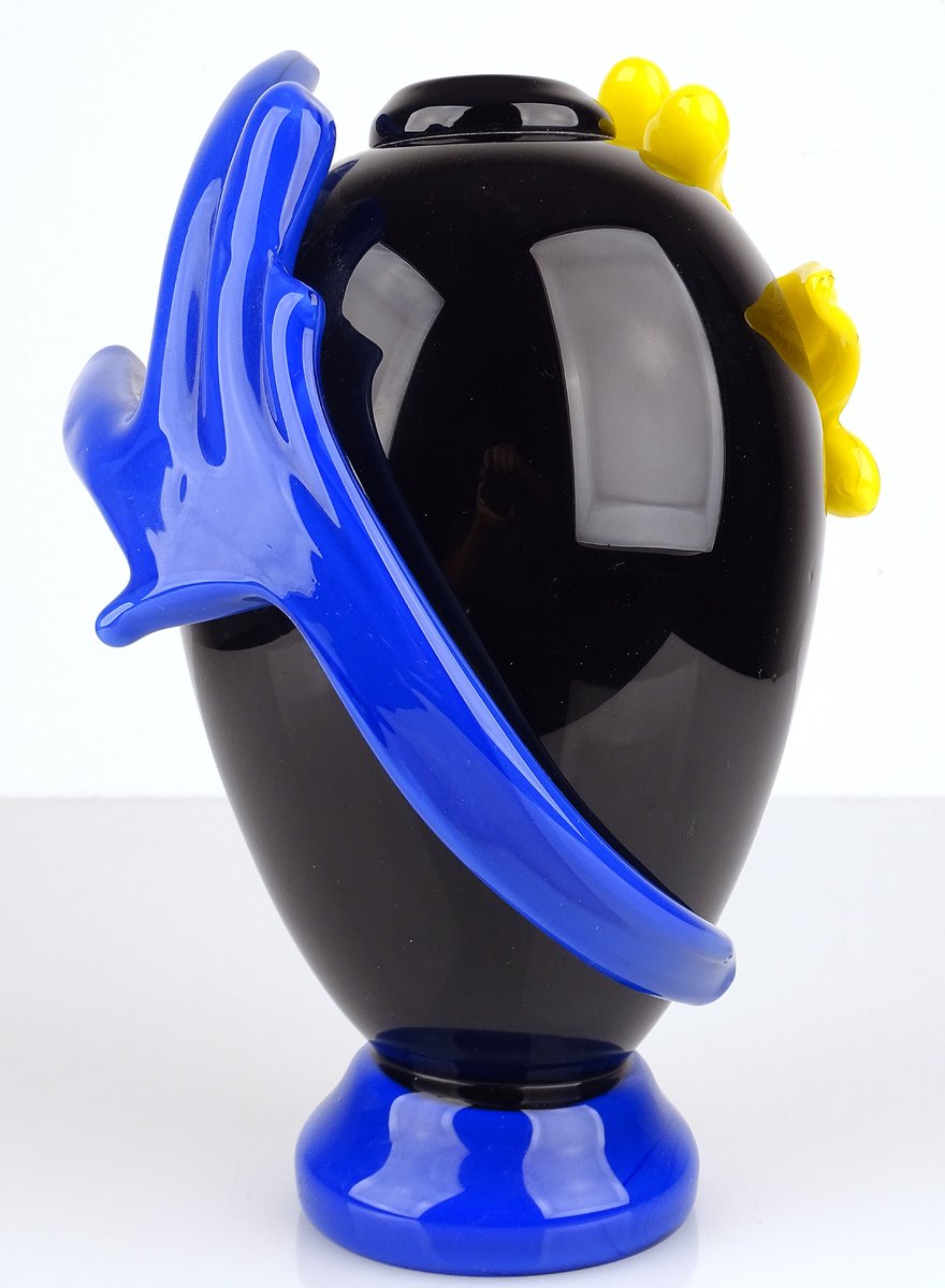 Murano Glass Vase by Riccardo Licata