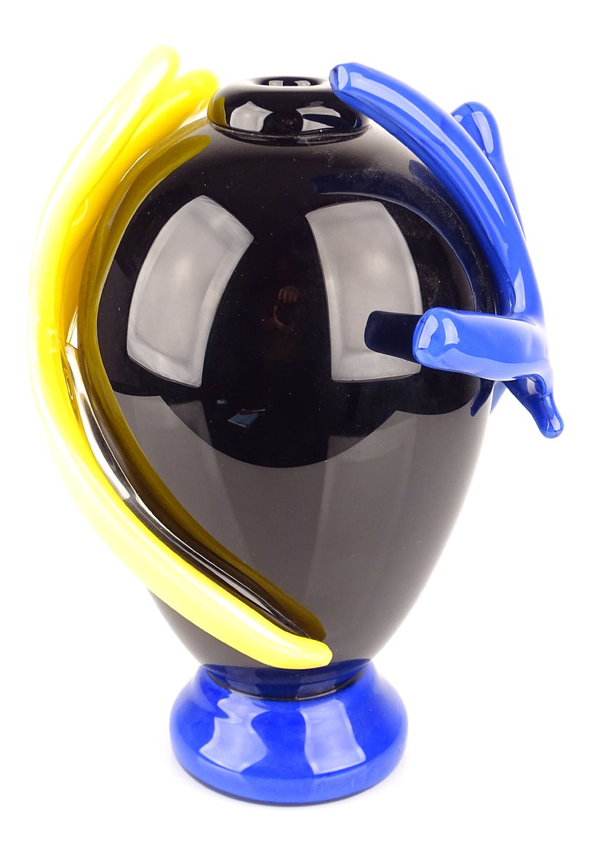 Murano Glass Vase by Riccardo Licata