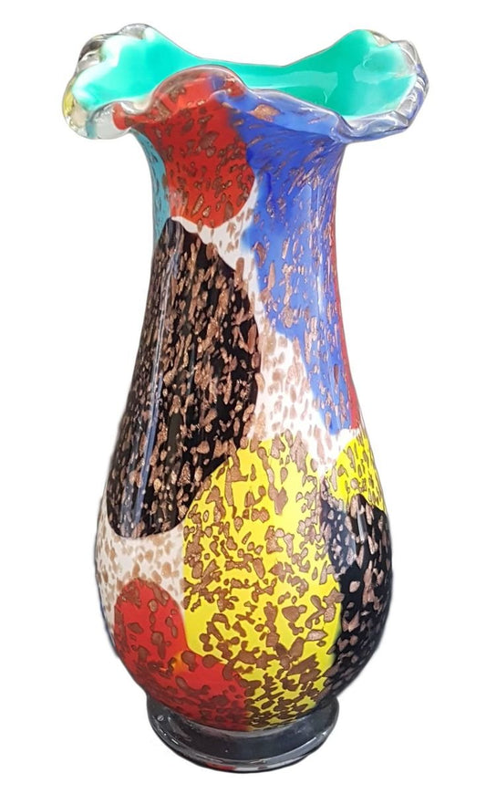 Murano Glass Vase from Arte Vetraria Muranese, 1950s