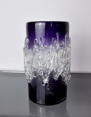 Murano Glass Vase from Seguso, Italy, 1960s-EJE-1373627