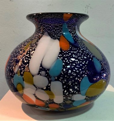 Murano Glass Vase from Serenella Arte, 1980s-IKW-811872