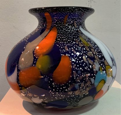 Murano Glass Vase from Serenella Arte, 1980s-IKW-811872