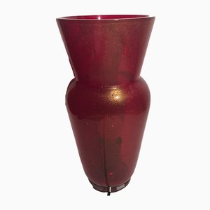 Murano Glass Vase Table Lamp with Signature from Seguso-XQC-924145