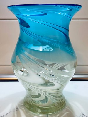 Murano Glass Vase with Brush Strokes-OPE-1361865