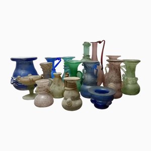 Murano Glass Vases from Seguso, Italy, Set of 16-GJF-1723298