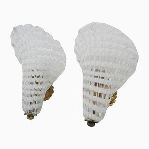 Murano Glass Venini Sconces, 1950s, Set of 2-FGA-1135689