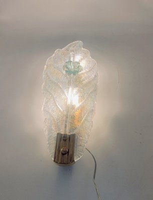 Murano Glass Wall Lamp attributed Barovier, 1970s-XQC-1797177