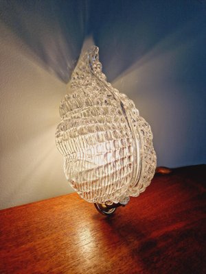 Murano Glass Wall Lamp from Barovier & Toso, 1950s-FAX-1806968