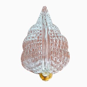 Murano Glass Wall Lamp from Barovier & Toso, 1950s-FAX-1806968