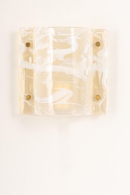 Murano Glass Wall Sconces from Hillebrand, Germany, 1970s, Set of 2-UGR-1210028