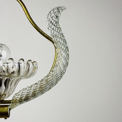 Murano Hanging Light by Ercole Barovier for Barovier & Toso, 1950s-WQC-2023729