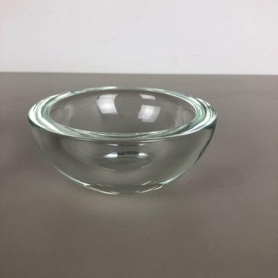 Murano Heavy Glass Shell Bowls, Italy, 1960s, Set of 2-QZ-1053072