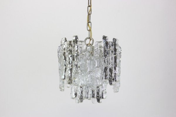 Murano Ice Glass Pendants from Kalmar, Austria, 1960s, Set of 2-UGR-1085974