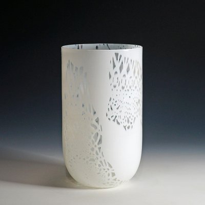 Murano Lace Vase by Brigitta Carlsson and Where Thorssen for Venini-KJP-1149518