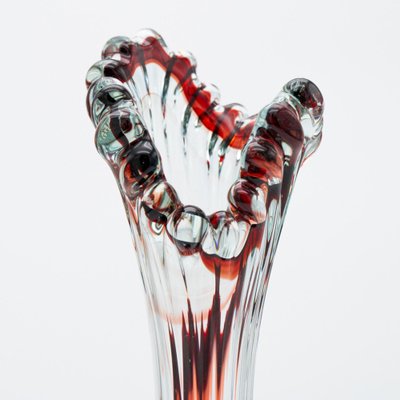 Murano Multi-Coloured Glass Vases, Italy, 1970, Set of 7-VDW-2044206