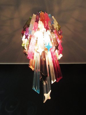 Murano Multicolor Mariangela Chandelier , 1990-FHZ-2041205