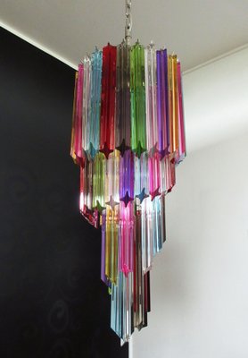 Murano Multicolor Mariangela Chandelier , 1990-FHZ-2041205