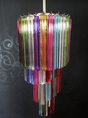 Murano Multicolor Mariangela Chandelier , 1990-FHZ-2041205