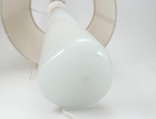 Murano Opaline Glass Table Lamp, 1970s-UWE-787197