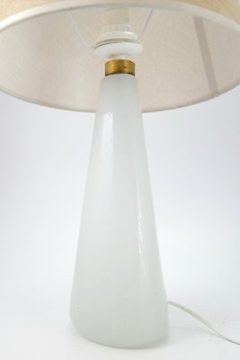 Murano Opaline Glass Table Lamp, 1970s-UWE-787197