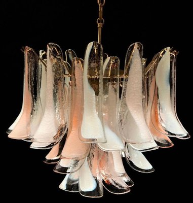 Murano Petal Ceiling Lights from Mazzega, 1980s, Set of 2-MBH-1031569