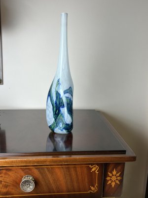 Murano Polychrome Murano Glass Vase, 1960s-YST-1769156