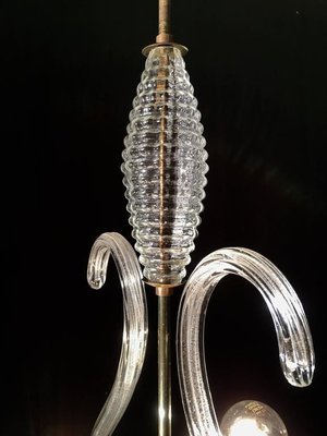 Murano Reticello Chandelier, 1940s-MBH-1032119