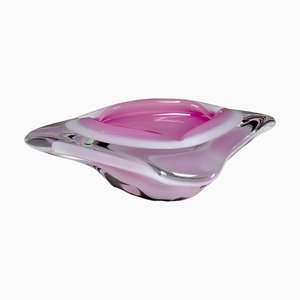 Murano Sommerso Ashtray by Venetria Oball, 1980s-GXL-1281313