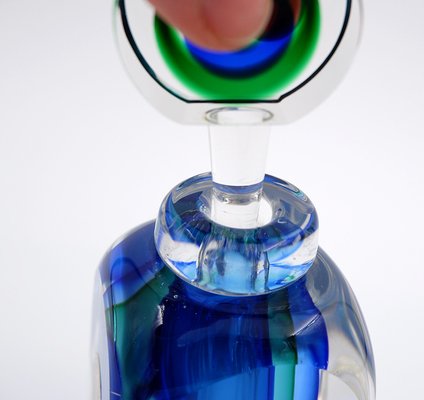 Murano Sommerso Glass Perfume Bottle by Luigi Onesto-NYF-2019131