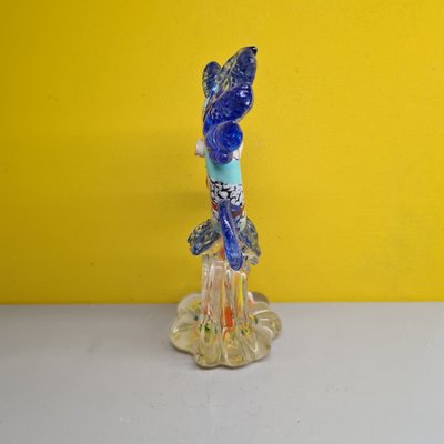 Murano Style Glass Fish on Pedestal, 1980s-VHW-1794641