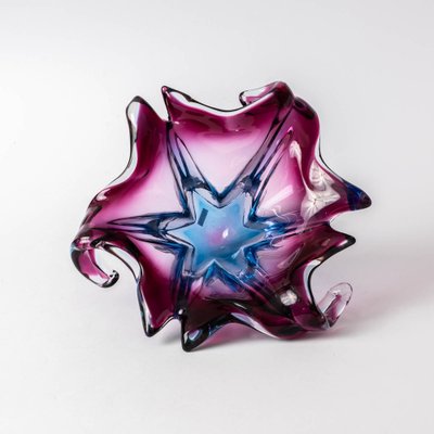 Murano Submerged Glass Bowl from Cristallo Venice, 1960s-IXK-1313257