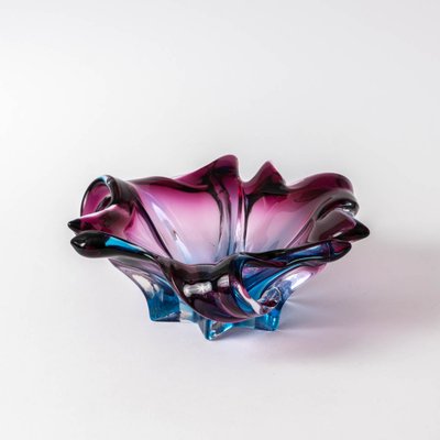 Murano Submerged Glass Bowl from Cristallo Venice, 1960s-IXK-1313257