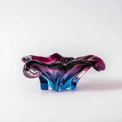 Murano Submerged Glass Bowl from Cristallo Venice, 1960s-IXK-1313257