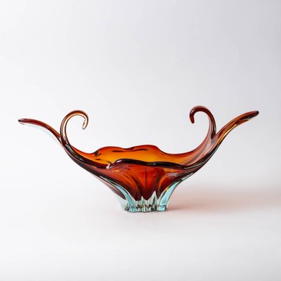 Murano Submerged Glass BowlfFrom Brothers Toso, 1960s-IXK-1313253