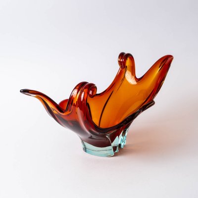 Murano Submerged Glass BowlfFrom Brothers Toso, 1960s-IXK-1313253