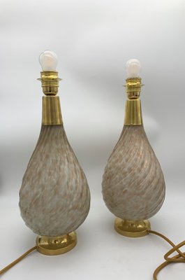 Murano Table Lamps from Avem, Italy, Set of 2-XQC-1346049