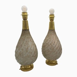 Murano Table Lamps from Avem, Italy, Set of 2-XQC-1346049