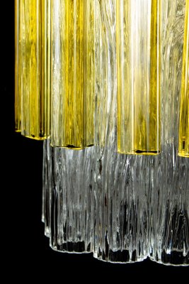 Murano, Tronchi and Gold Triedi Chandelier or Lantern from Venini, 1960s-MBH-1031876