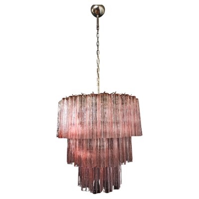 Murano Tronchi Chandeliers in the Style of Toni Zuccheri for Venini, Set of 2-OVO-1235325