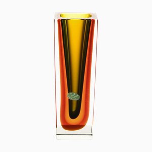 Murano Vase by Luigi Mandruzzato, Italy-SC-1048122