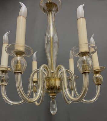 Murano Venetian Chandelier, 1940s-EK-1756655