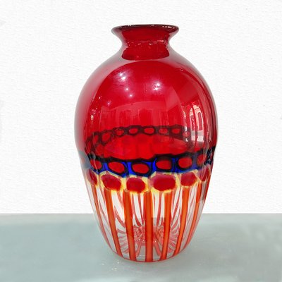 Murrine Incatenate Vase by Anzolo Fuga-TIT-1262813