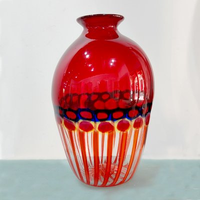 Murrine Incatenate Vase by Anzolo Fuga-TIT-1262813